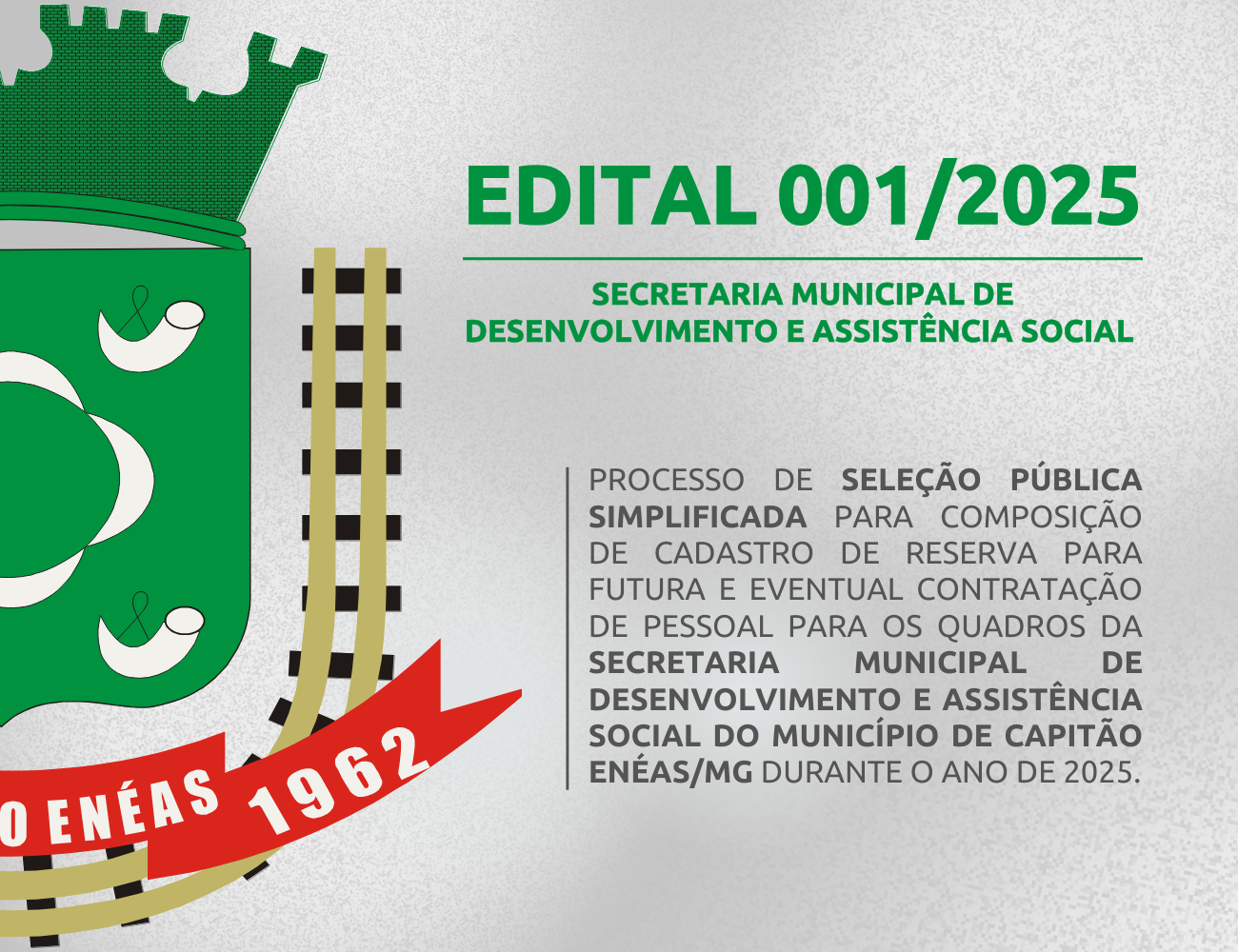 EDITAL 001/2024 – SECRETARIA MUNICIPAL DE EDUCAÇÃO