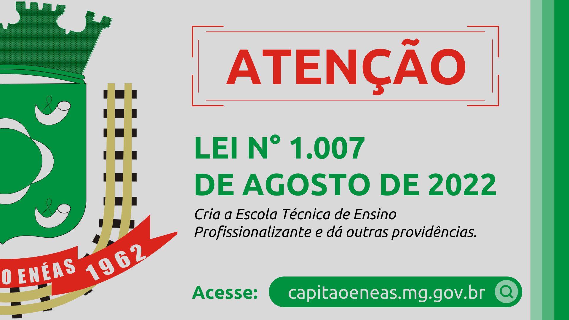 Lei n° 1.007 de Agosto de 2022